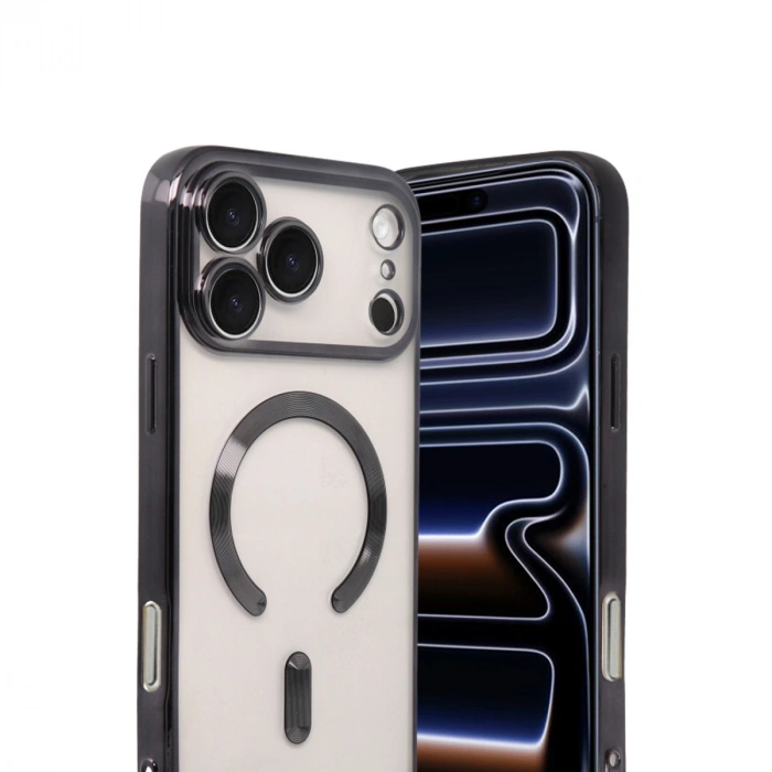 Apple İphone 17 Pro Kross Magneticsafe Kapak - Siyah