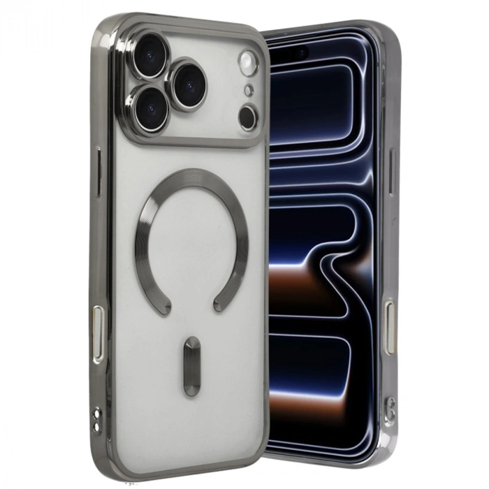 Apple İphone 17 Pro Kross Magneticsafe Kapak - Titan Gri