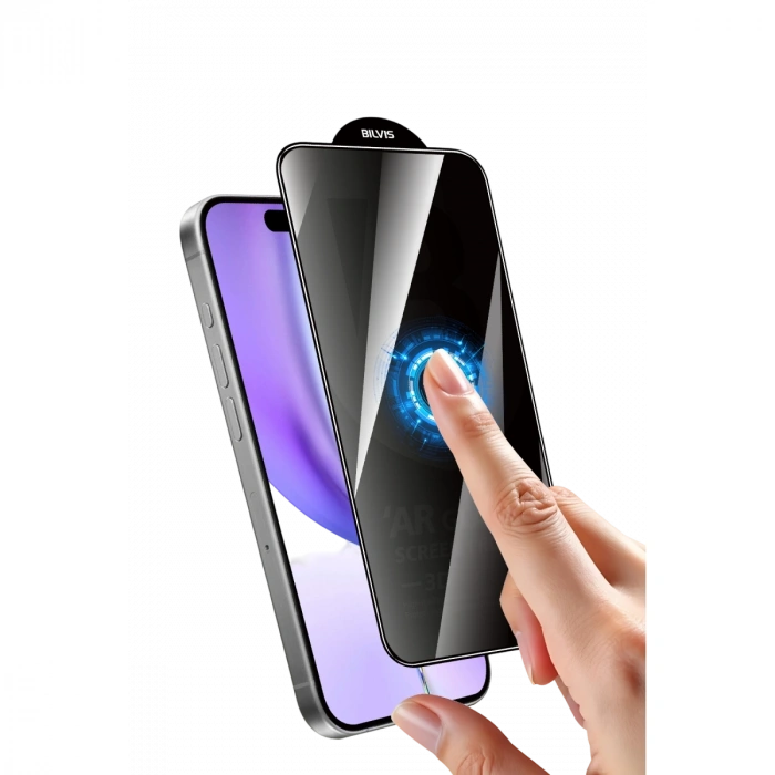 Apple İphone 17 Pro Max Bilvis 3d Hayalet Cam Ekran Koruyucu