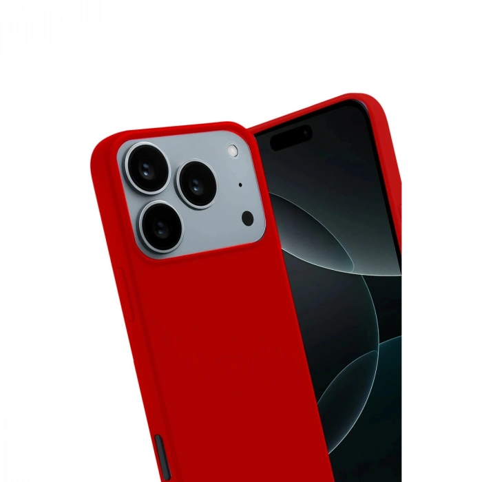 Apple İphone 17 Pro Max First Silikon - Kırmızı