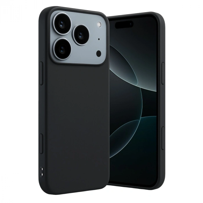 Apple İphone 17 Pro Max First Silikon - Siyah