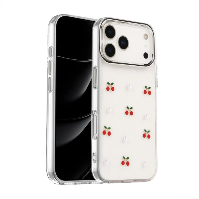 Apple İphone 17 Pro Max Fiyonk Desenli Kapak - Desen 9