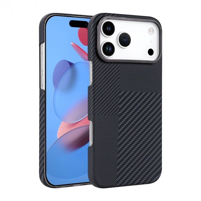 Apple İphone 17 Pro Max Vega Magsafe Kapak - Siyah