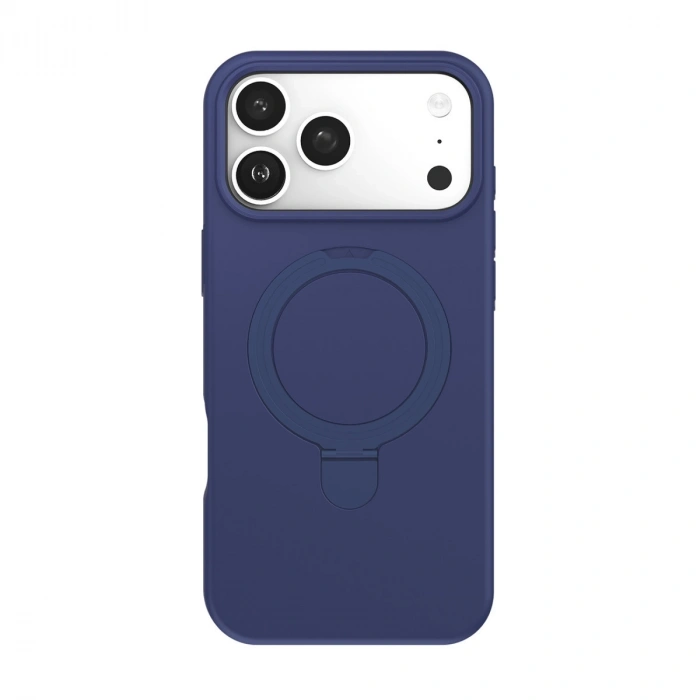 Apple İphone 17 Pro Regal Magsafe Standlı Kapak - Lacivert