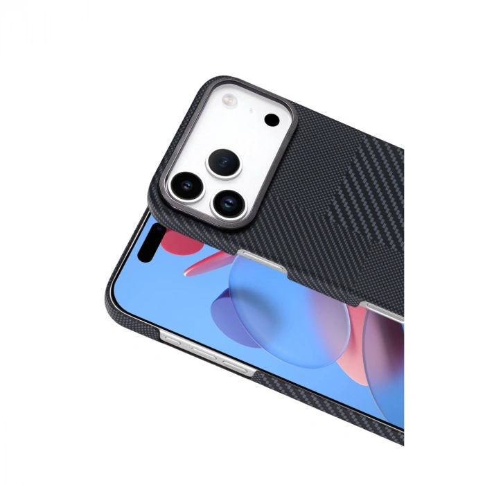 Apple İphone 17 Pro Vega Magsafe Kapak - Siyah
