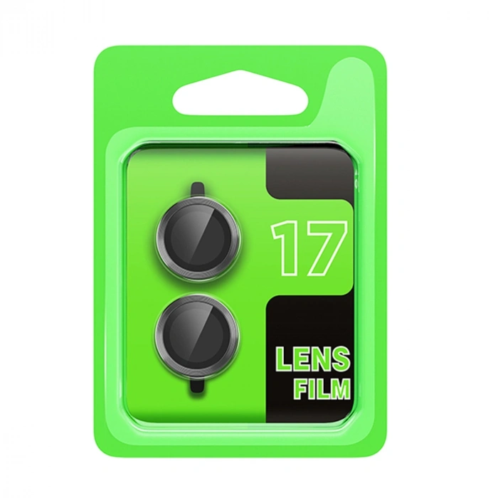 Apple İphone 17 Raze Metal Kamera Lens - Gri
