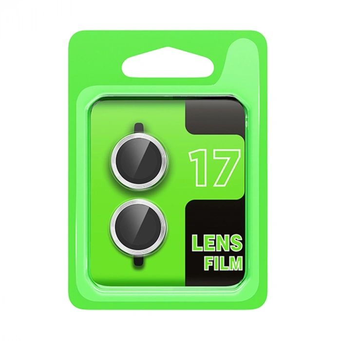 Apple İphone 17 Raze Metal Kamera Lens - Gümüş