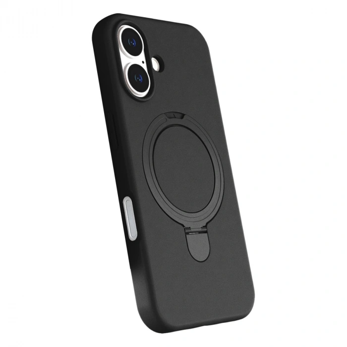 Apple İphone 17 Regal Magsafe Standlı Kapak - Siyah