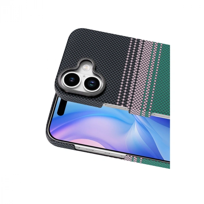 Apple İphone 17 Vega Magsafe Kapak - Yeşil