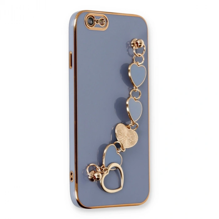 Apple İphone 6 Kılıf Esila Silikon - Gri