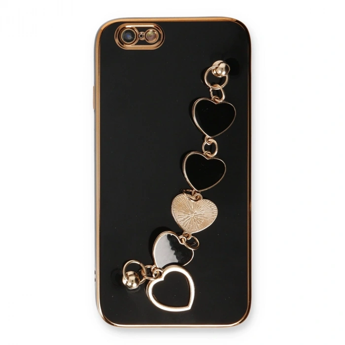 Apple İphone 6 Kılıf Esila Silikon - Siyah