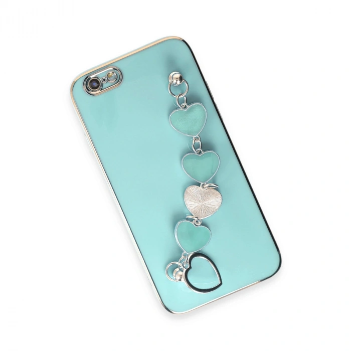 Apple İphone 6 Kılıf Esila Silikon - Su Yeşili