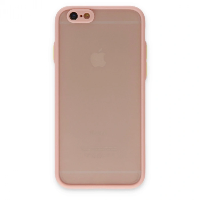 Apple İphone 6 Kılıf Montreal Silikon Kapak - Pembe