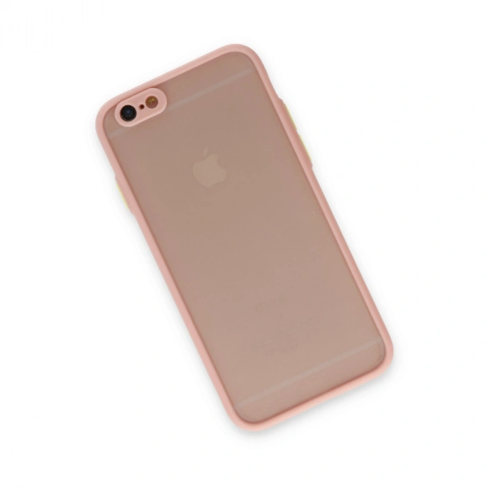 Apple İphone 6 Kılıf Montreal Silikon Kapak - Pembe