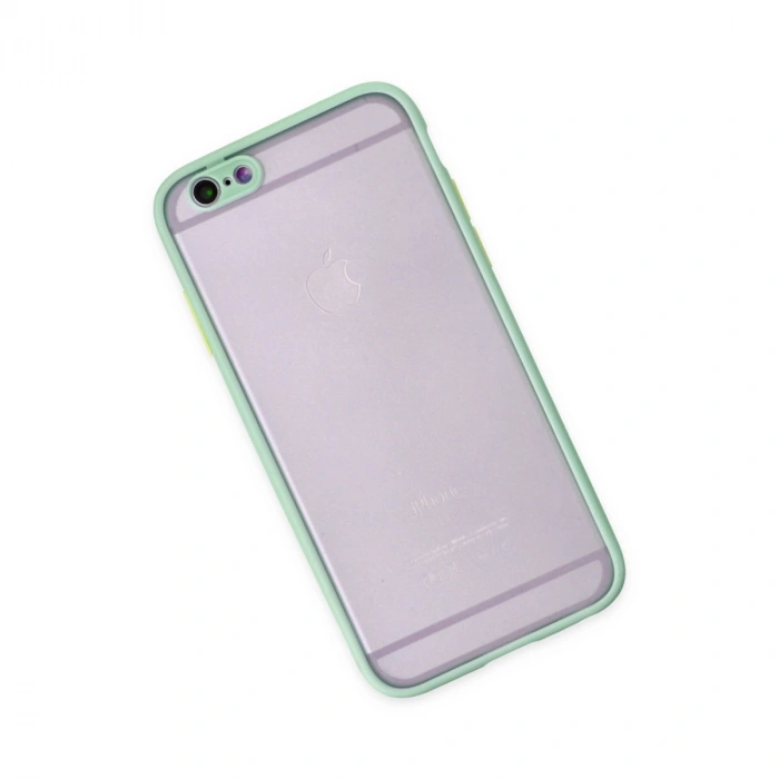 Apple İphone 6 Kılıf Montreal Silikon Kapak - Turkuaz