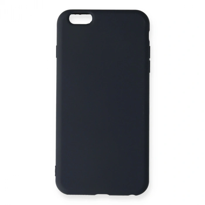 Apple İphone 6 Plus Kılıf Nano İçi Kadife Silikon - Lacivert