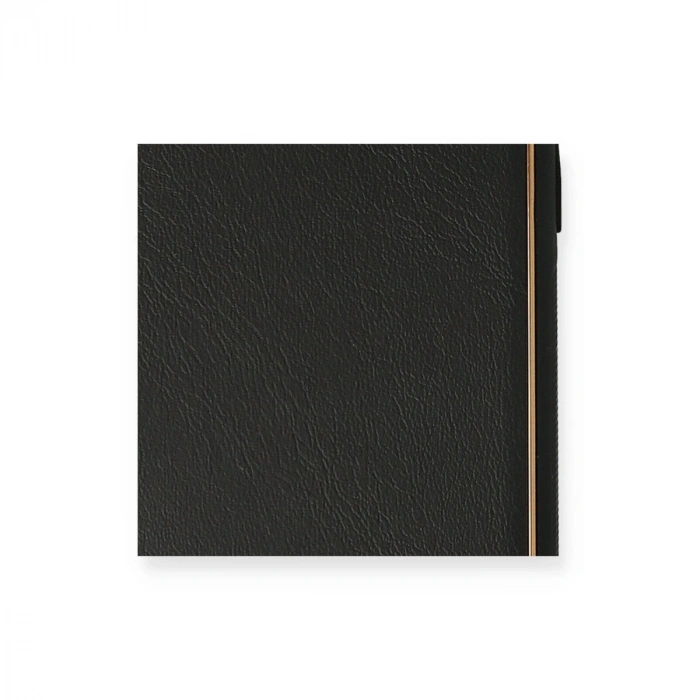 Apple İphone 7 Kılıf Coco Deri Silikon Kapak - Siyah