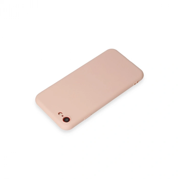 Apple İphone 7 Kılıf First Silikon - Pudra
