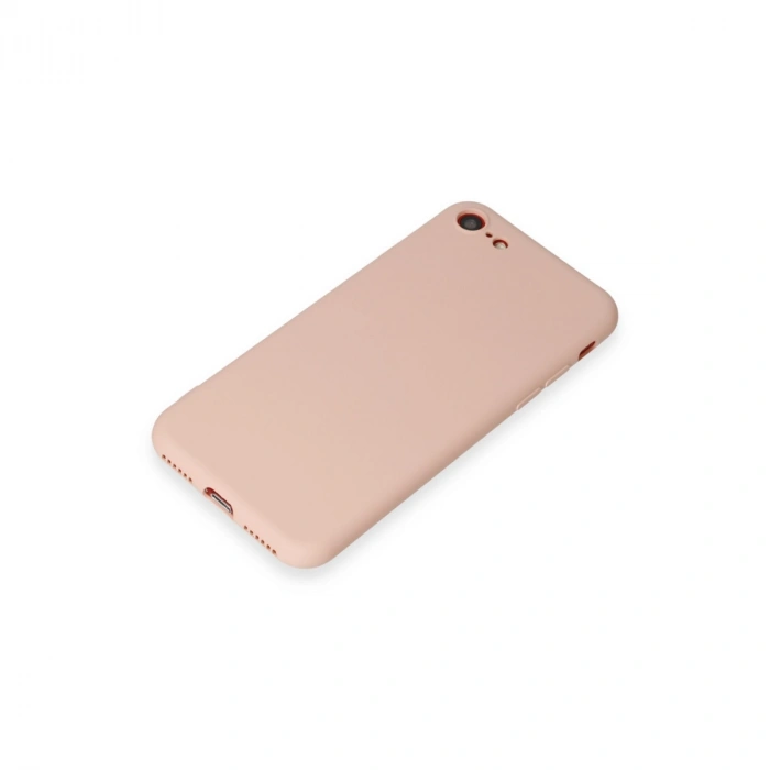 Apple İphone 7 Kılıf First Silikon - Pudra