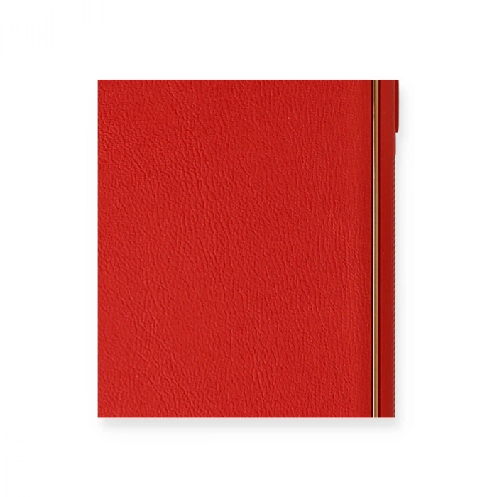 Apple İphone 7 Plus Kılıf Coco Deri Silikon Kapak - Kırmızı