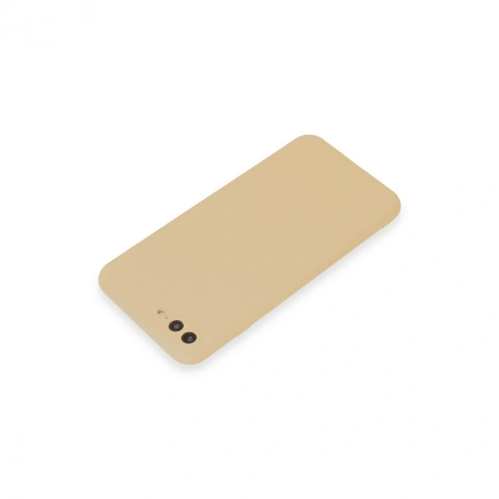 Apple İphone 7 Plus Kılıf First Silikon - Gold