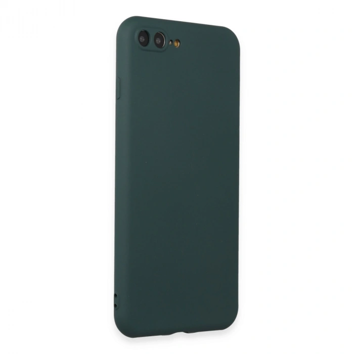 Apple İphone 7 Plus Kılıf First Silikon - Koyu Yeşil
