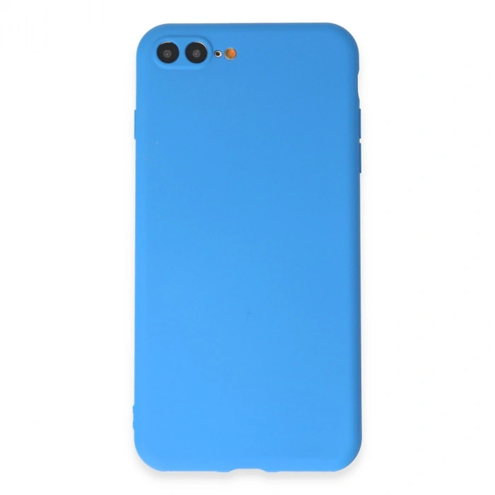 Apple İphone 7 Plus Kılıf First Silikon - Mavi