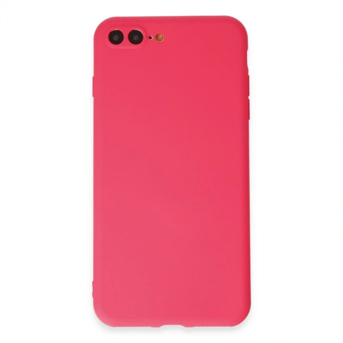 Apple İphone 7 Plus Kılıf First Silikon - Pembe
