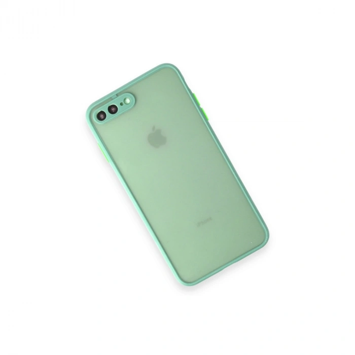 Apple İphone 7 Plus Kılıf Montreal Silikon Kapak - Turkuaz