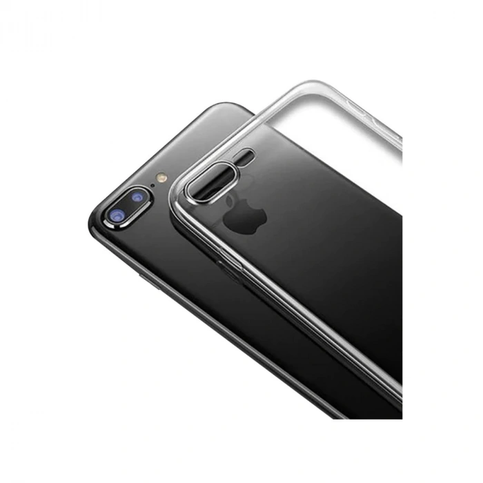 Apple İphone 8 Plus Kılıf Lüx Şeffaf Silikon