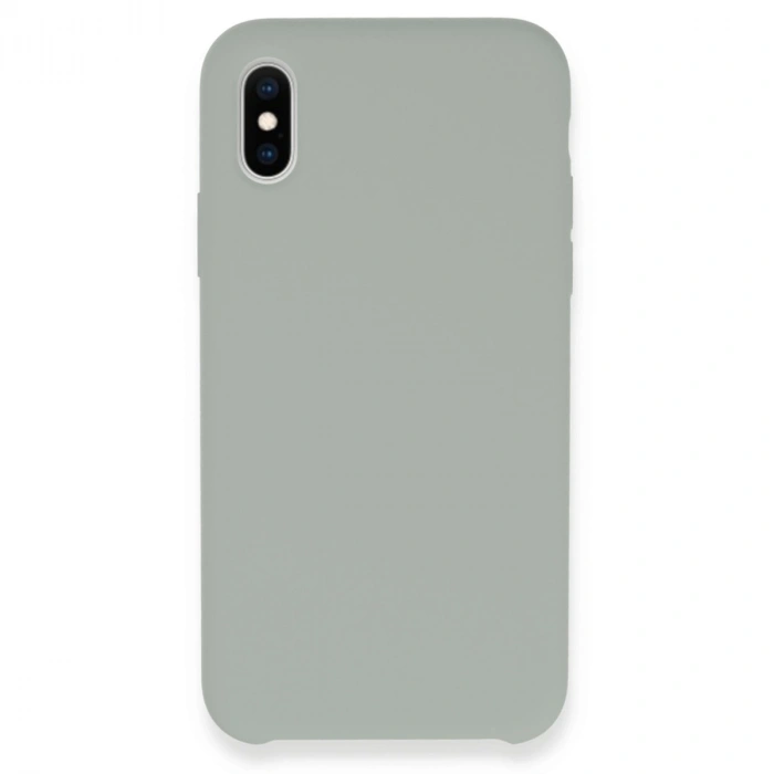 Apple İphone Xs Max Kılıf Lansman Legant Silikon - Açık Gri