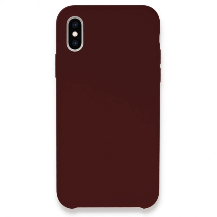 Apple İphone Xs Max Kılıf Lansman Legant Silikon - Bordo