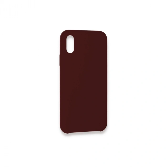 Apple İphone Xs Max Kılıf Lansman Legant Silikon - Bordo