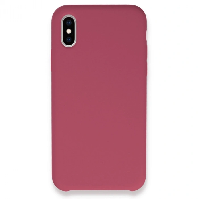 Apple İphone Xs Max Kılıf Lansman Legant Silikon - Fuşya
