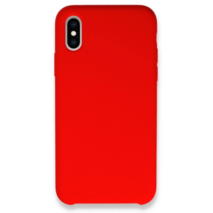 Apple İphone Xs Max Kılıf Lansman Legant Silikon - Kırmızı