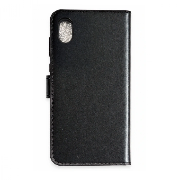 Apple İphone Xs Max Trend S Plus Kapaklı Kılıf - Siyah