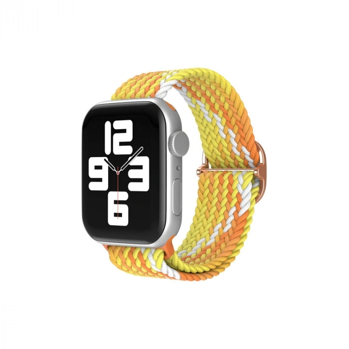Apple Watch 38mm  Kordon - Turuncu-sarı