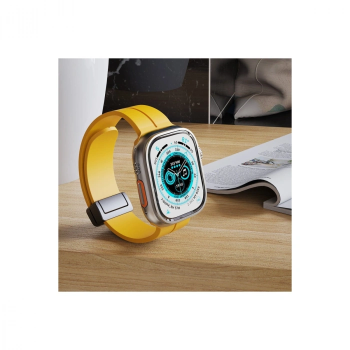 Apple Watch 38mm Kr412 Elegance Stylısh Kordon (saat Değildir) - Lila
