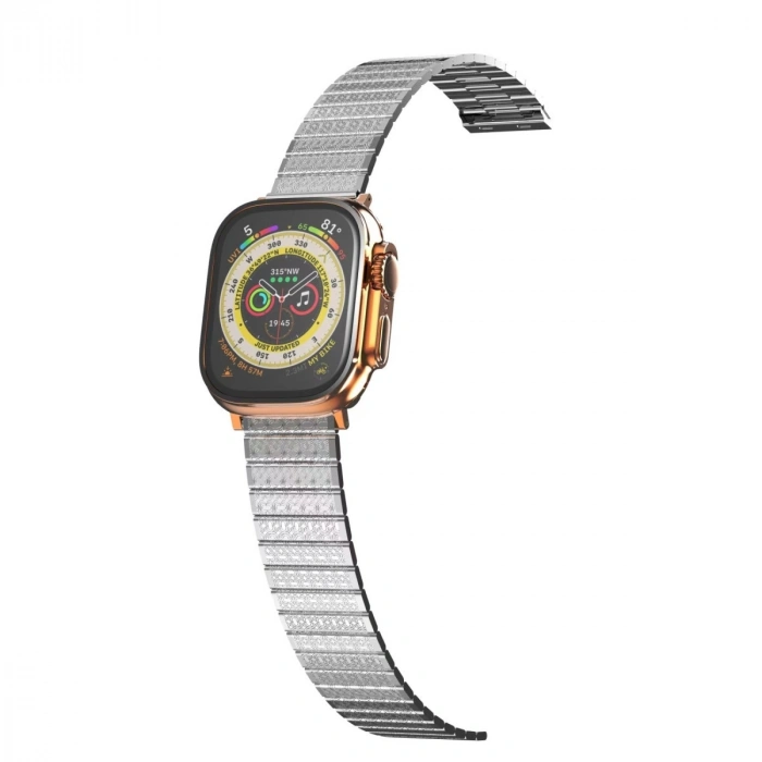 Apple Watch 38mm Made Metal Kordon (saat Değildir) - Gümüş