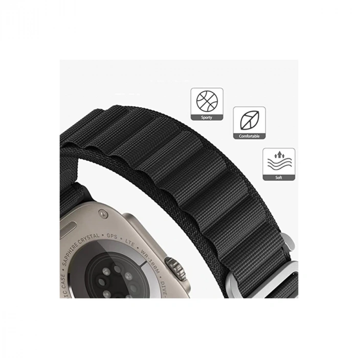 Apple Watch 38mm Mountain Kordon - Beyaz