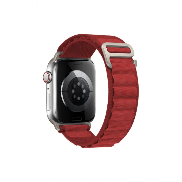 Apple Watch 38mm Mountain Kordon - Kırmızı