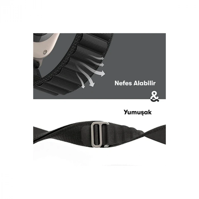 Apple Watch 38mm Mountain Kordon (saat Değildir) - Lacivert