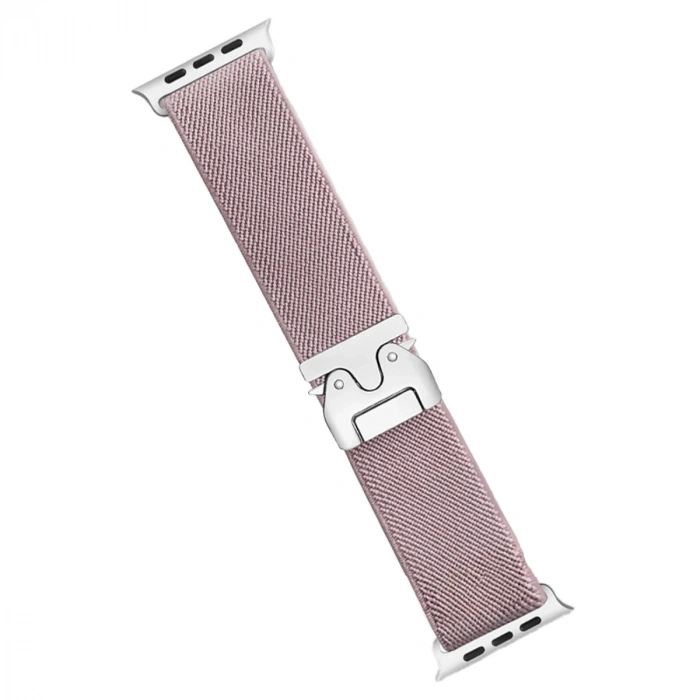 Apple Watch 42mm Forest Kumaş Kordon - Lila