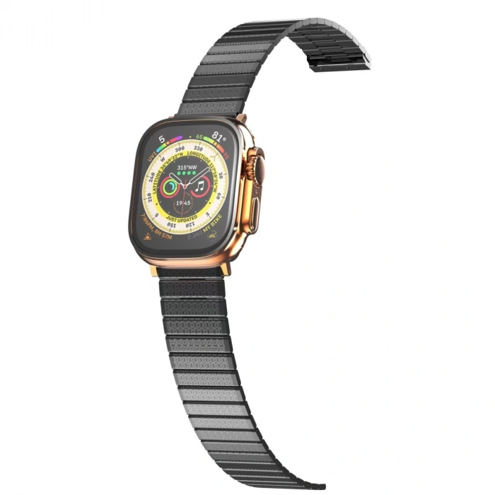 Apple Watch 42mm Made Metal Kordon (saat Değildir) - Siyah