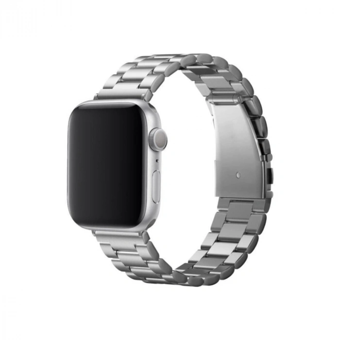 Apple Watch 42mm Metal Baklalı Kordon (saat Değildir) - Gümüş
