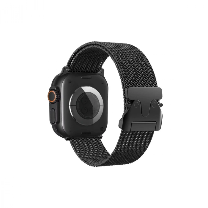 Apple Watch 42mm Milano Metal Kordon - Siyah