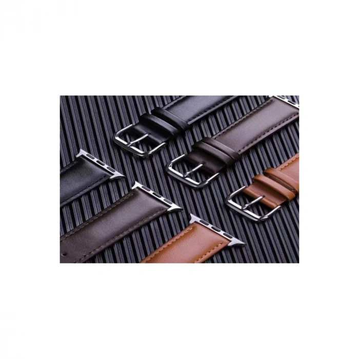 Apple Watch 42mm Nl26 Deri Kordon (saat Değildir) - Kahverengi