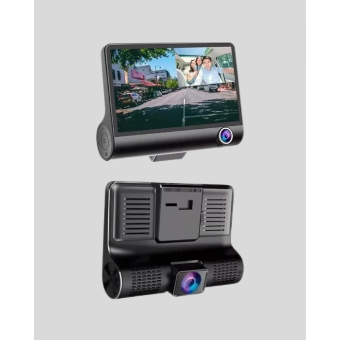 Araç Dvr Kamerası 3’lü 170° Geniş Açılı Full Hd Ve Park Destekli