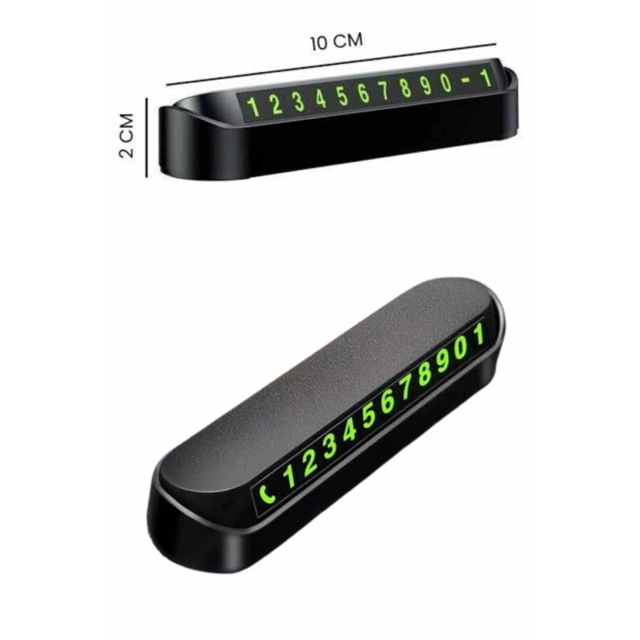 Araç Park Numaratörü Tüm Araçlara Uyumlu Araba Numaralık