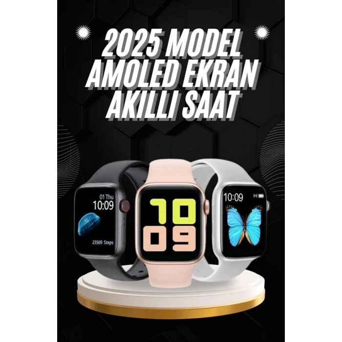 Arama Cevaplayabilen Akıllı Saat Bluetooth Bağlantılı Sosyal Medya Girişli